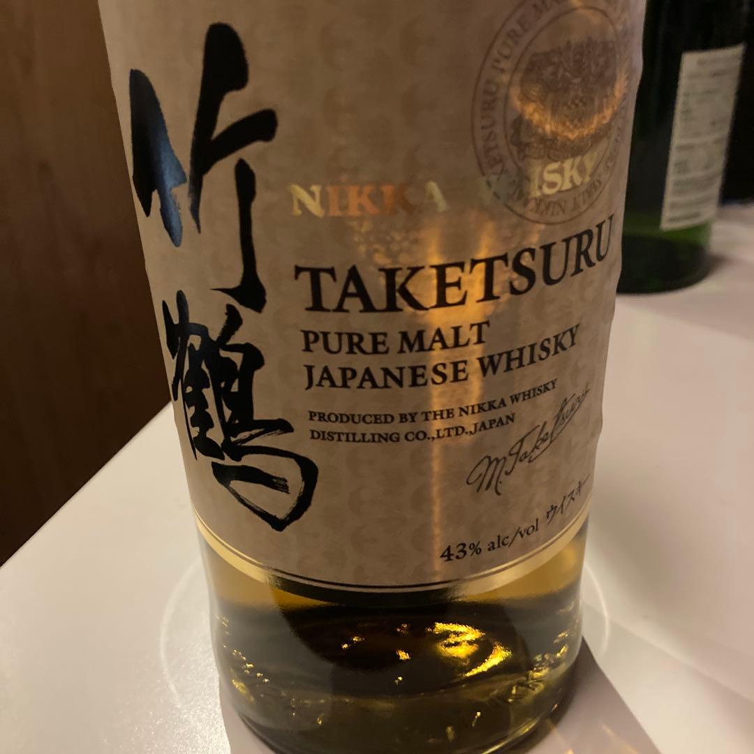 白州 シングルモルトウイスキー & 竹鶴 ピュアモルトウイスキー セット