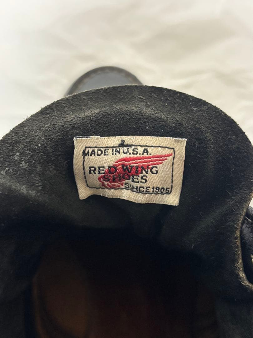 REDWINGレッドウィング 8179前期 刺繍羽タグ 茶芯 97年 - メルカリ