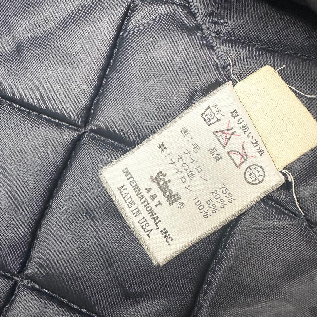 ショット ピーコート キルティング ダブル　U.S.740N L USA ウール