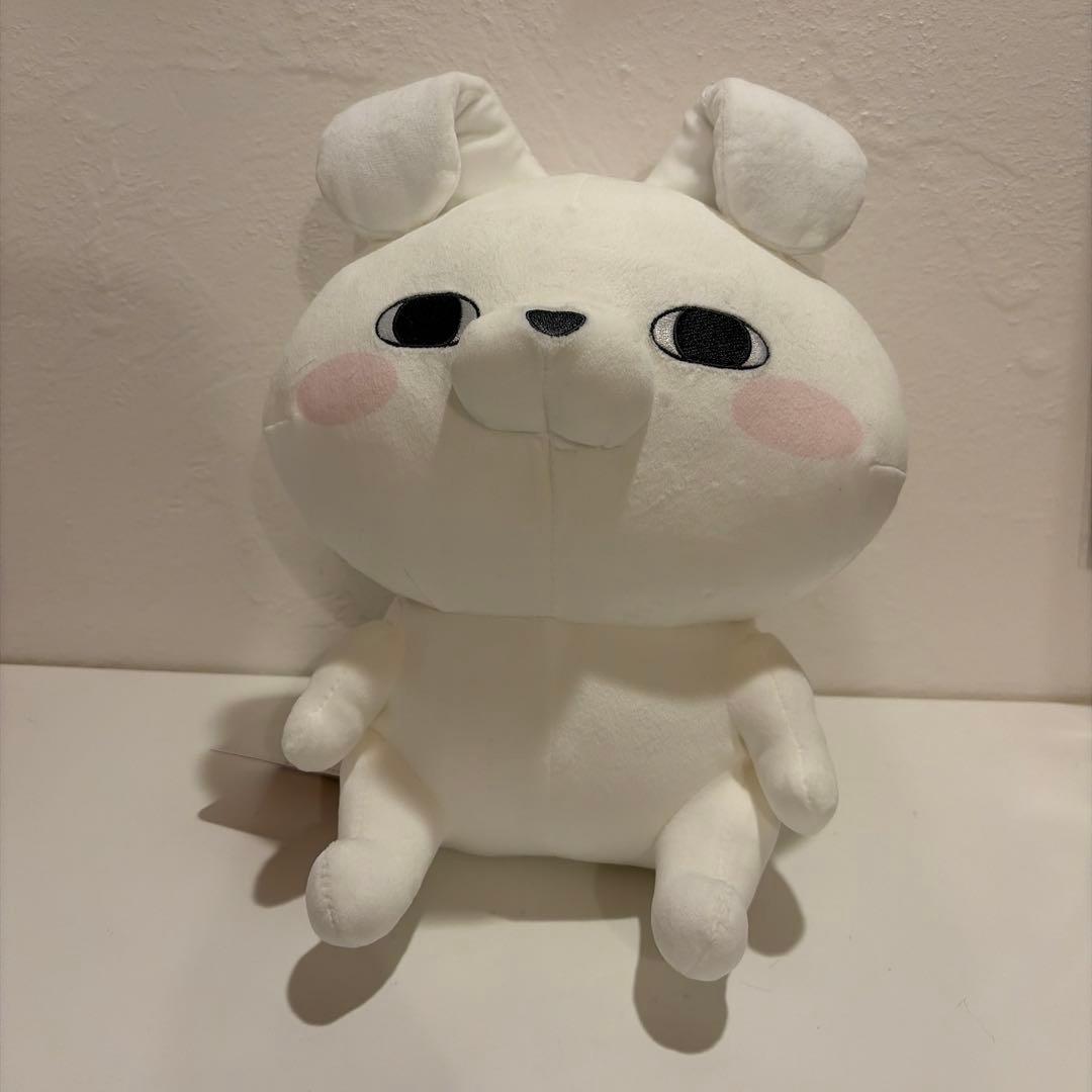 ヨッシースタンプ ましゅもっち ぬいぐるみ うさぎ 約30cm プライズ