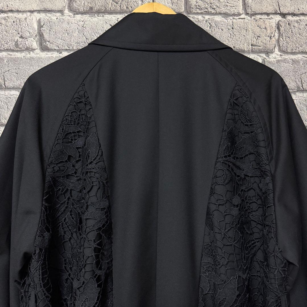 美品】HARE レースキリカエトレンチコート ブラック ベルト付 - メルカリ