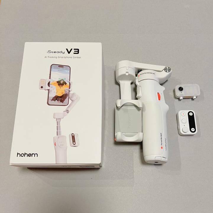 【Meiさん専用】hohem iSteady V3 スマホ用ジンバル Hohem iSteady V3 レビュー：AIトラッキング対応の多機能