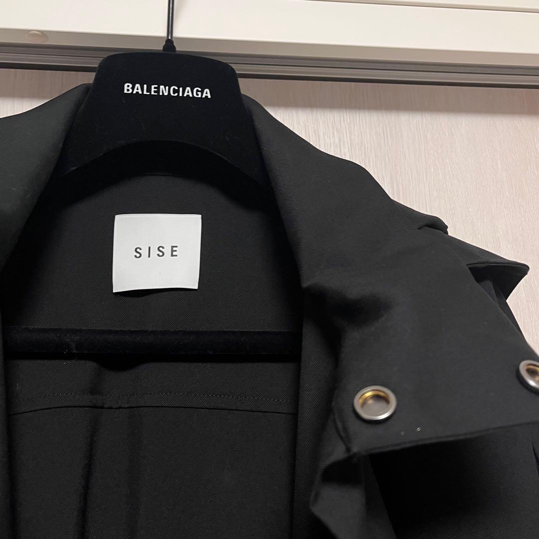 SISE 定番ロングコート 定価10万