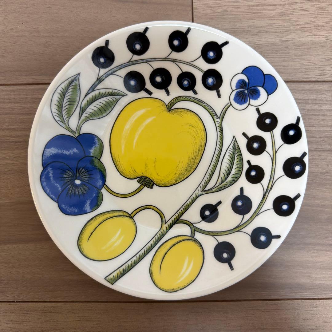 アラビア パラティッシ 16.5cm 旧ロゴ王冠 カラー 4枚セット