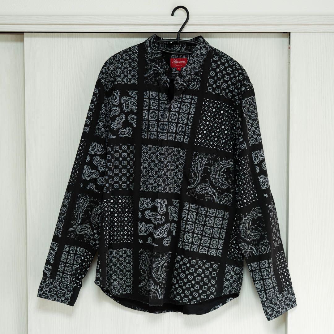 supreme シュプリーム 20ss Paisley Grid Shirt - メルカリ