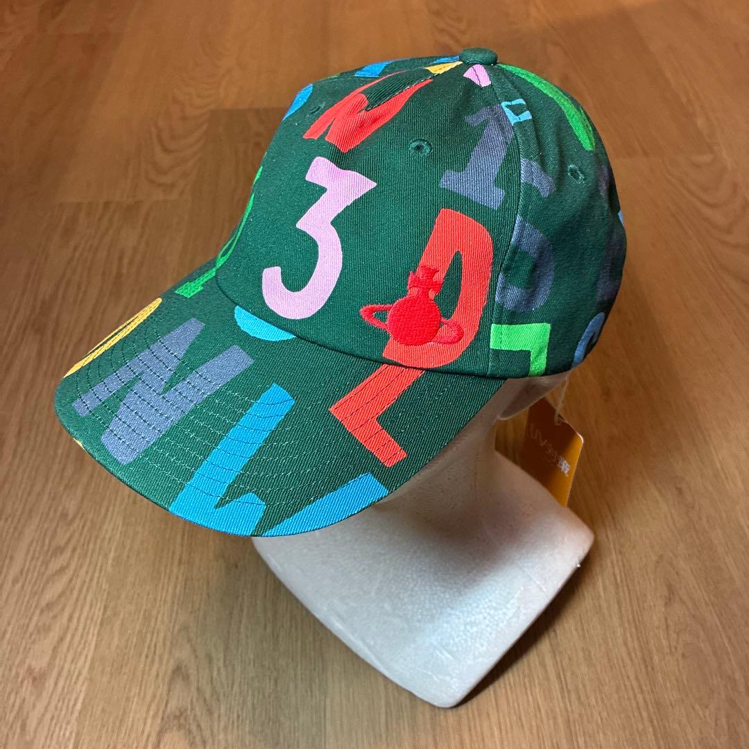 未使用品】ヴィヴィアンウエストウッド POSTCODES キャップ グリーン