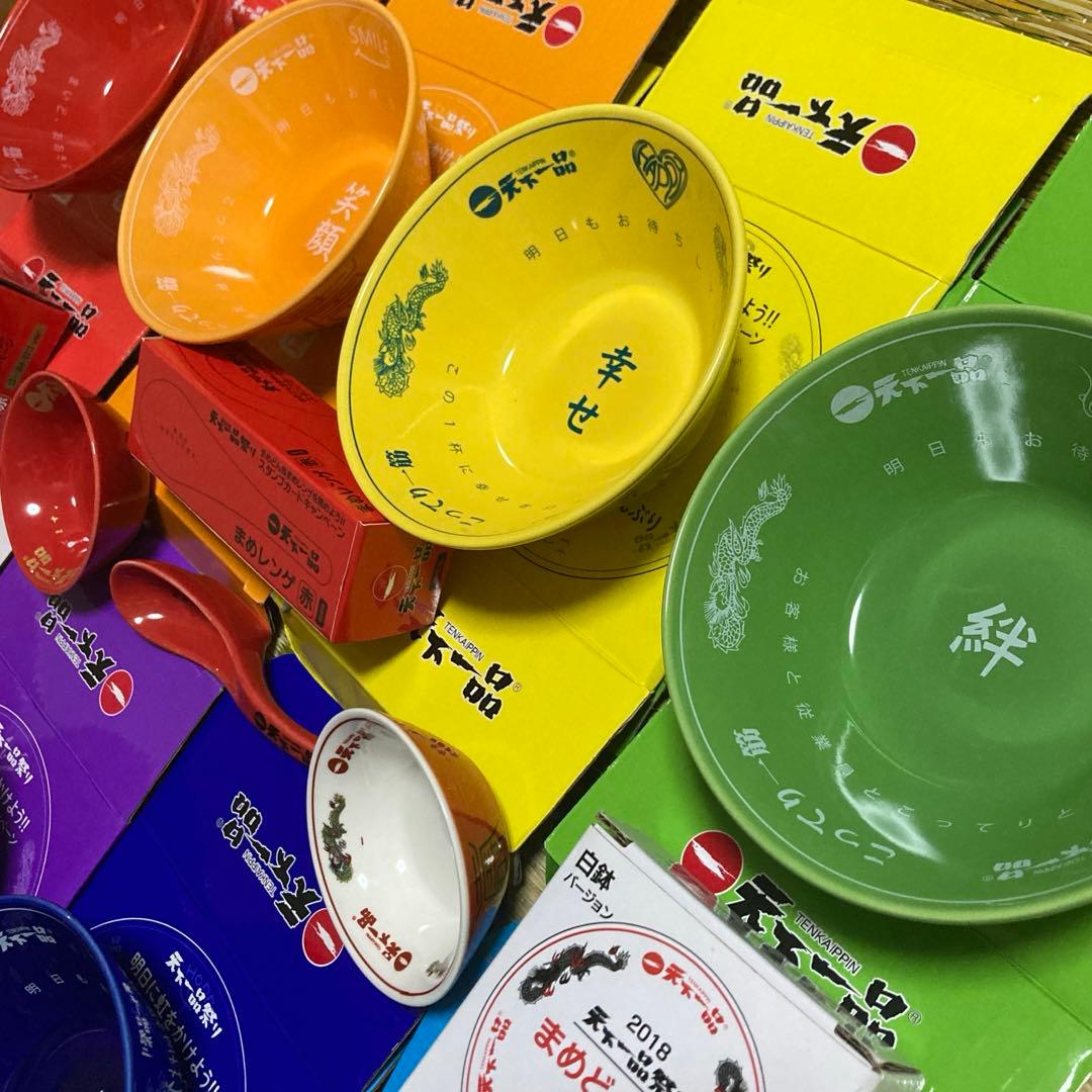 非売品フルコンプリートセット】レインボーミニミニどんぶり 【新品未