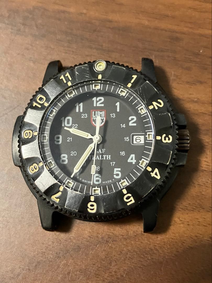 luminox 3400 f-117 稼働品 訳あり ナイトホーク - メルカリ