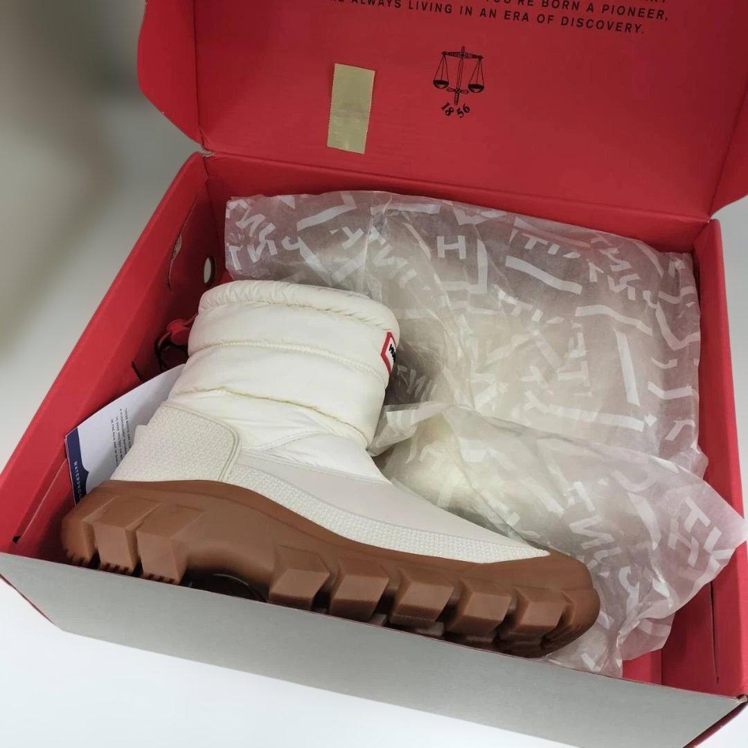 ◇ HUNTER スノーブーツ WFS2108WWU 25cm 未使用品 HUNTER（ハンター） ウィメンズ インテレピッド ショート スノーブーツ