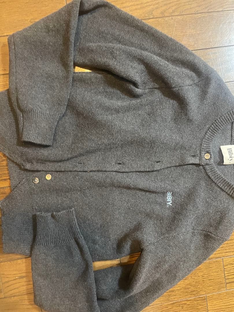 Bibiy BIBIY. BRUSH CARDIGAN カーディガン 美品 - メルカリ
