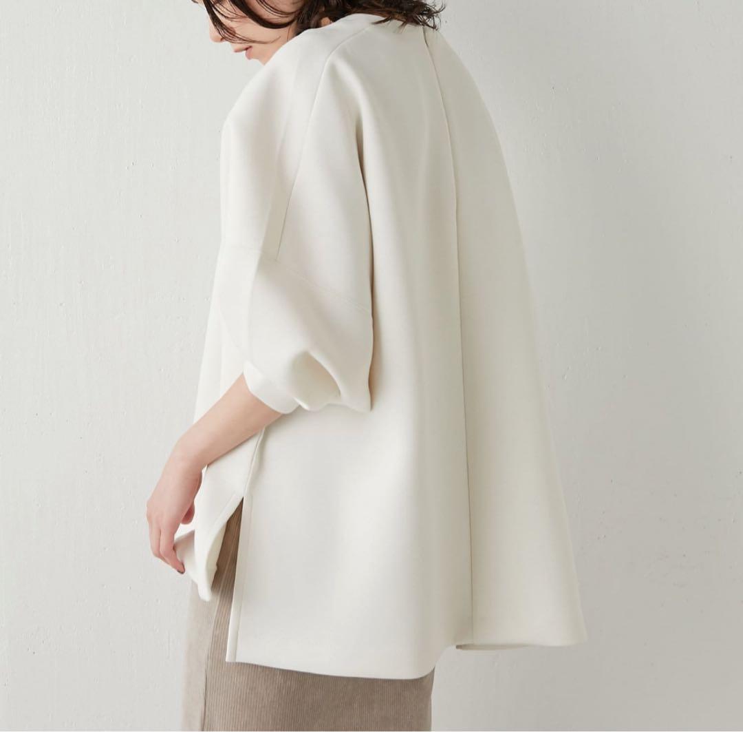 23AW•美品】ウィムガゼット ダンボールプルオーバー オフホワイト 定番