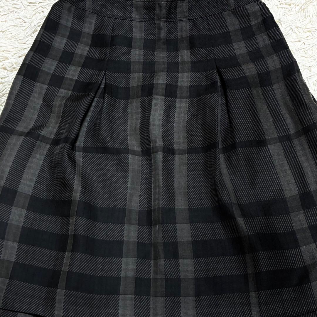 タグ付未使用】バーバリーロンドン ノバチェック スカート 大きい