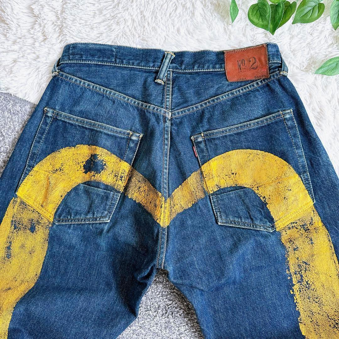 EVISU エヴィス 大黒 ジーンズ ビックカモメ イエローカモメ W34