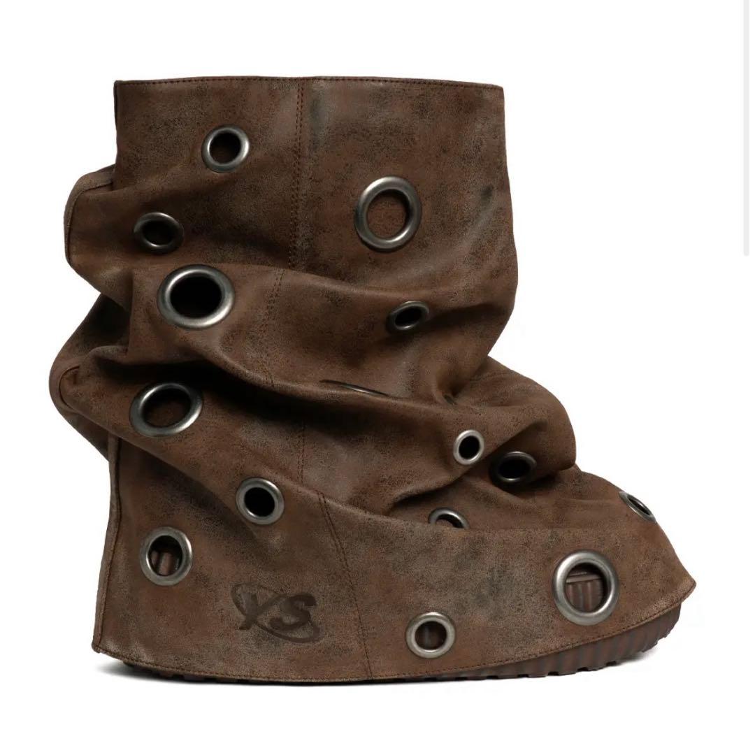 YELLO MARTE SHORT BOOTS ブラウン　S YELLO MARTE SHORT BOOTS ブラウン S - メルカリ