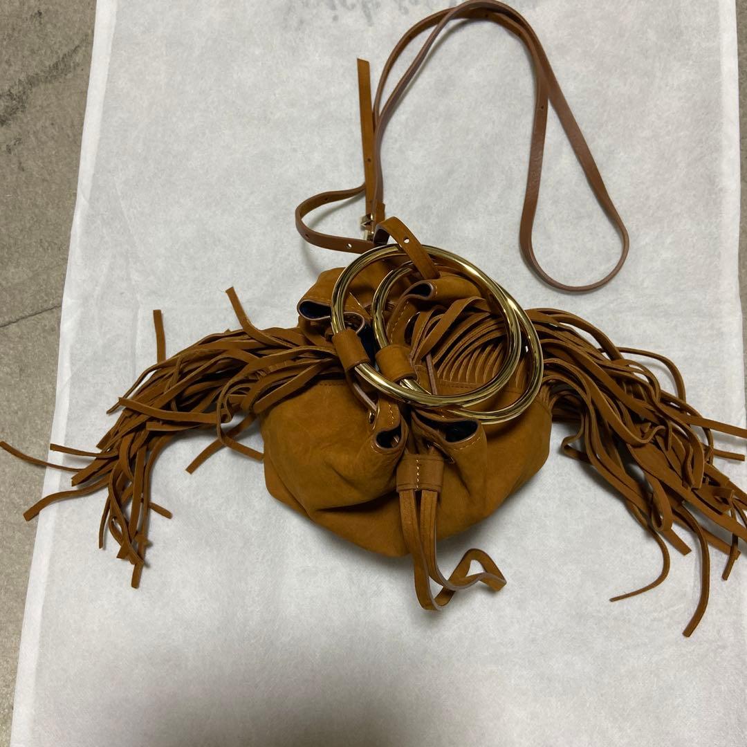 格安☆ メゾンボワネ リングハンドル巾着バッグ ドゥーズィエムクラス