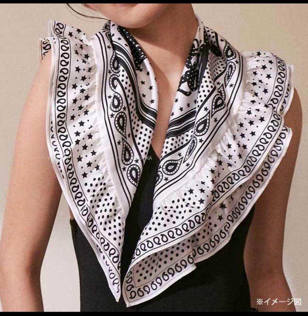 HERMES フリルスカーフ　70 美品　鑑定済み♪ 楽天市場】【10%OFF】 エルメス スカーフ カレ 70 フリル ブリッド