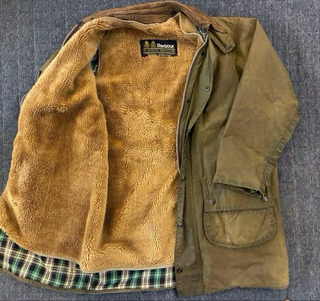 バブアー ゲームフェア Barbour GAMEFAIR ボアライナー付き 38