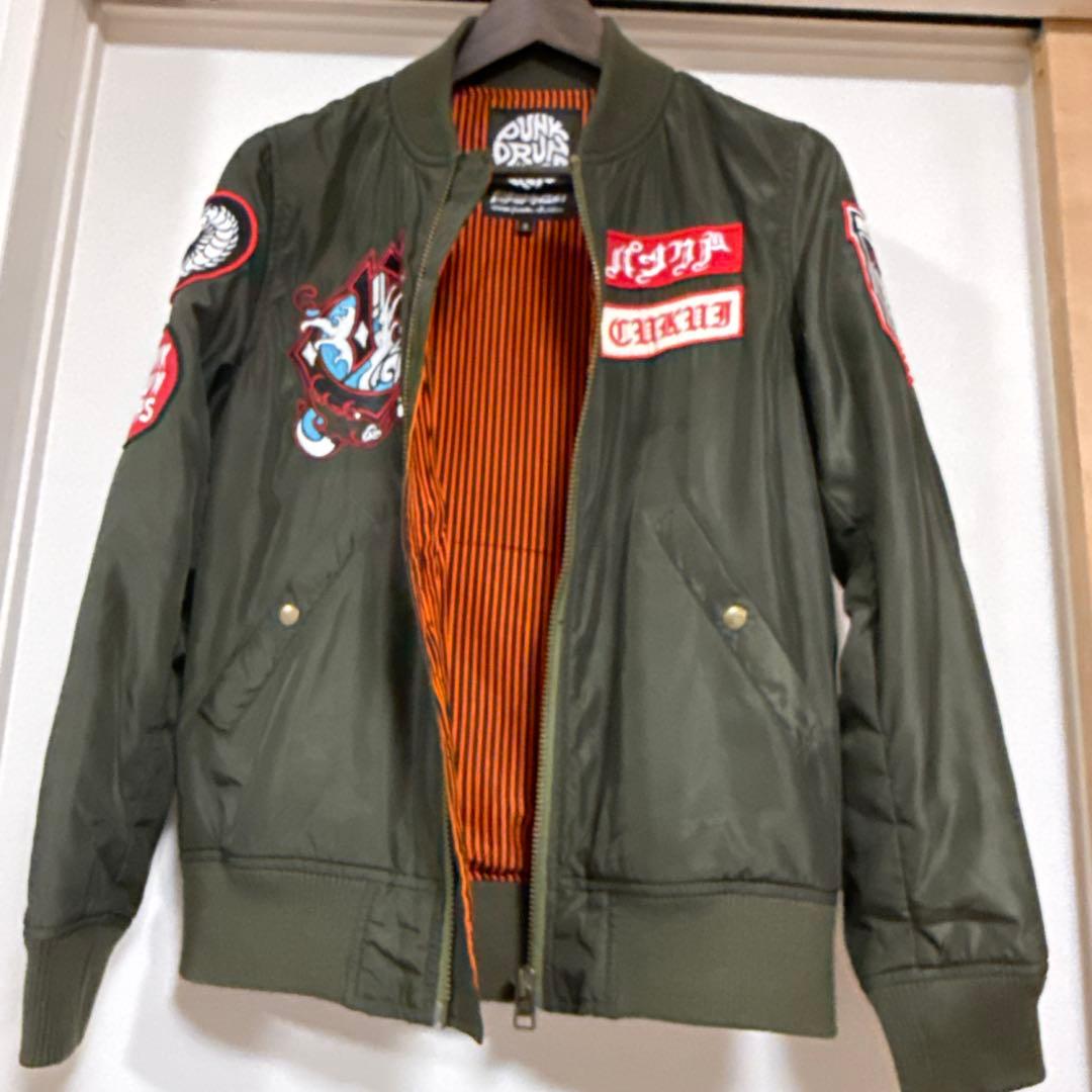 パンクドランカーズ PUNKDRUNKERS CUKUI MA-1 スカジャン - メルカリ