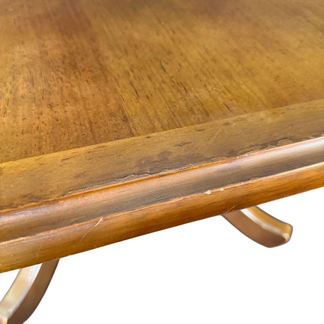 HR762 【天板木目が素敵な】maruni センターテーブル 8角形