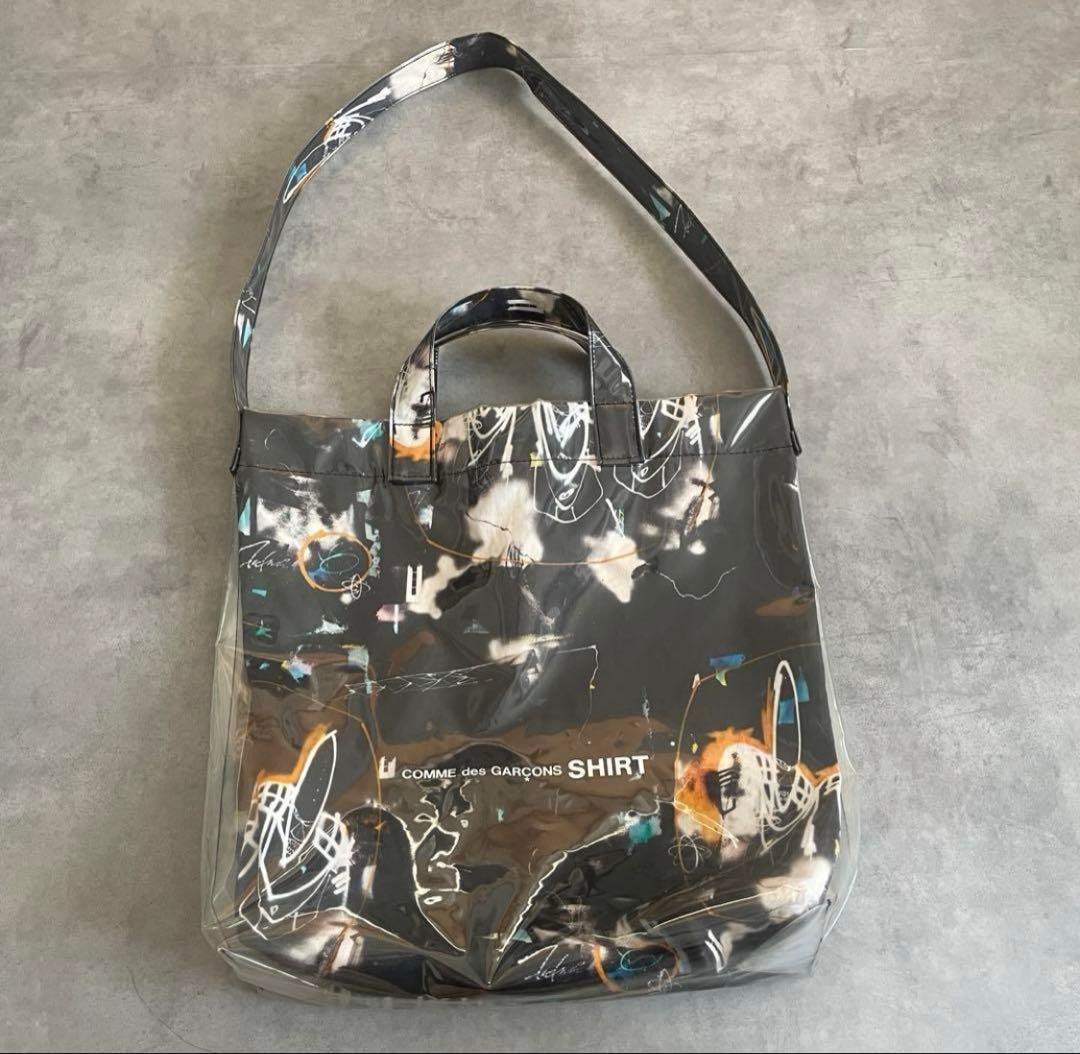 バッグ COMME des GARCONS SHIRT / FUTURA COMME des GARÇONS x FUTURA Shirt Tote Bag – Museum of the City of