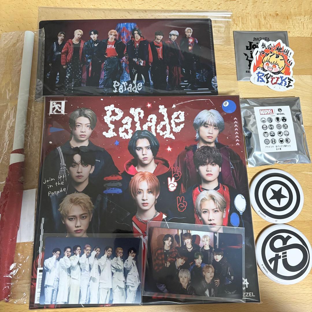 MAZZEL「Parade」MUZEUM盤(CD＋Bluray）グッズセット MAZZEL Parade MUZEUM盤 - メルカリ
