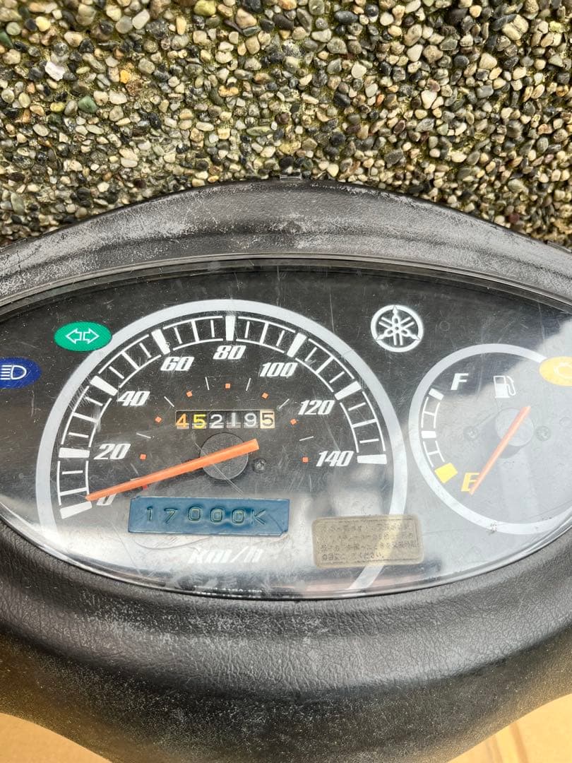 Yamaha アクシストリート　メーター 45219.5km