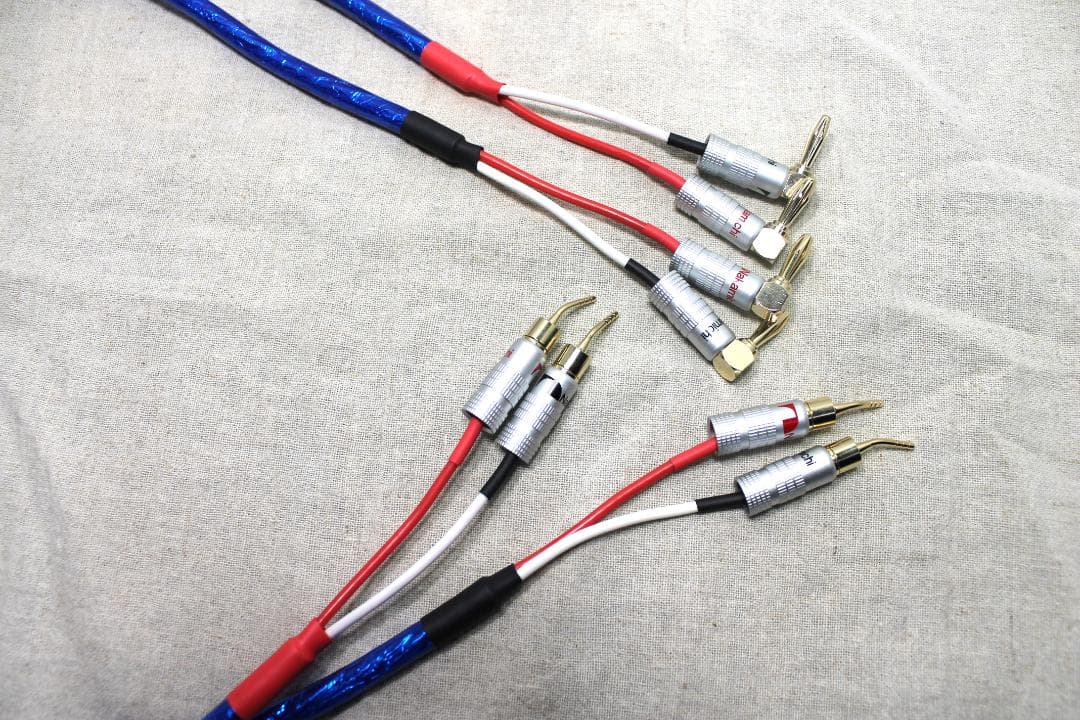 2200αゾノトーンZONOTONE 1mスピーカーケーブル 2本1セット - メルカリ