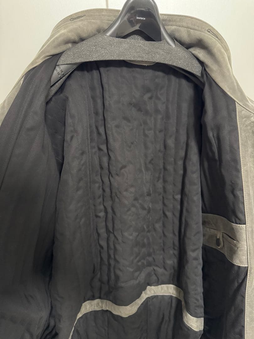 リ*ウ様 ssstein COW NUBUCK LEATHER BLOUSON - メルカリ