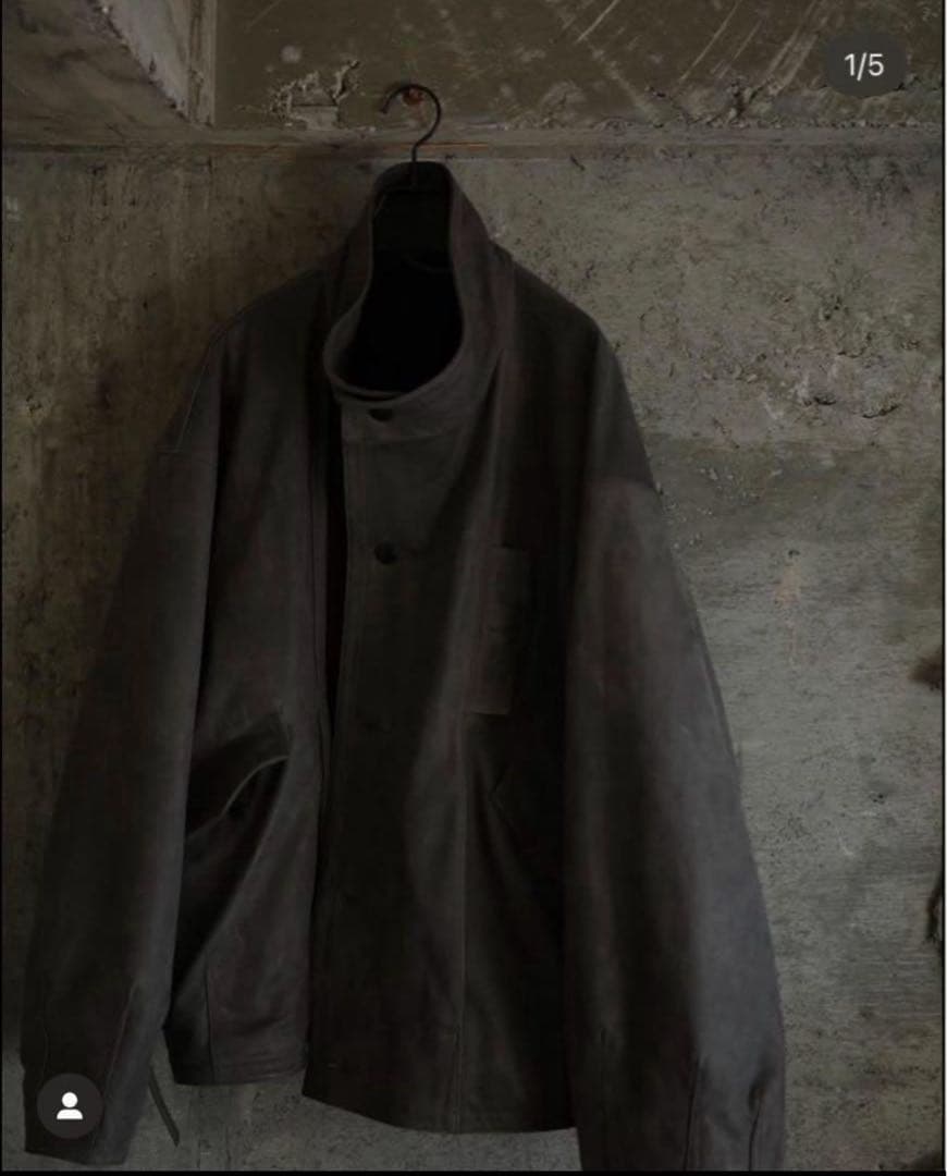 リ*ウ様 ssstein COW NUBUCK LEATHER BLOUSON - メルカリ