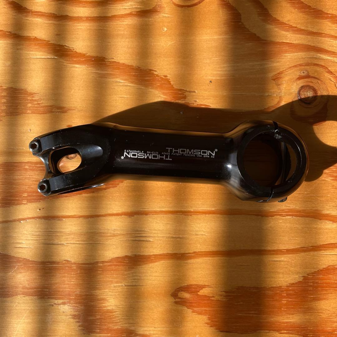 THOMSON X2 ステム 120mm ブラック 17.0° Thomson / X2 STEM / トムソン X2 ステム - Above Bike Store