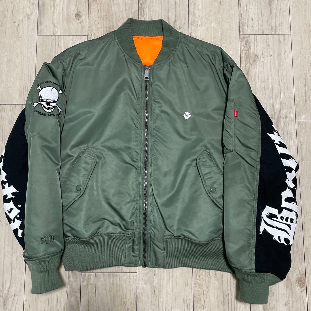 toshi様専用】Supreme/Bounty Hunter MA-1 - メルカリ