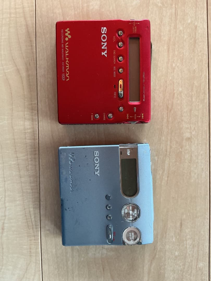 ジャンク品　Sony mdプレーヤー　本体のみ 2台セット動作未確認 ソニー(SONY)|(ジャンク品) ポータブルMDレコーダー|【ハードオフ公式