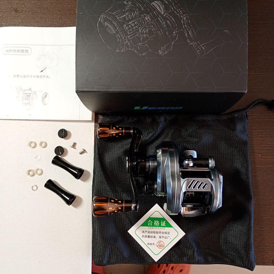 ★左★超軽量125g★ベイトフィネス★LEYDUN USOPP★ Amazon | NEW USOPP 125g 軽量 丸形 ベイトフィネス リール BFS