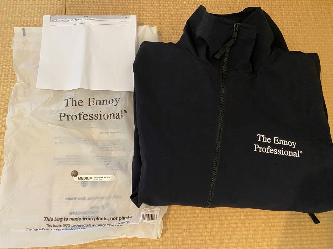 ENNOY スタイリスト私物 NYLON TRACK SUIT 2024 M - メルカリ