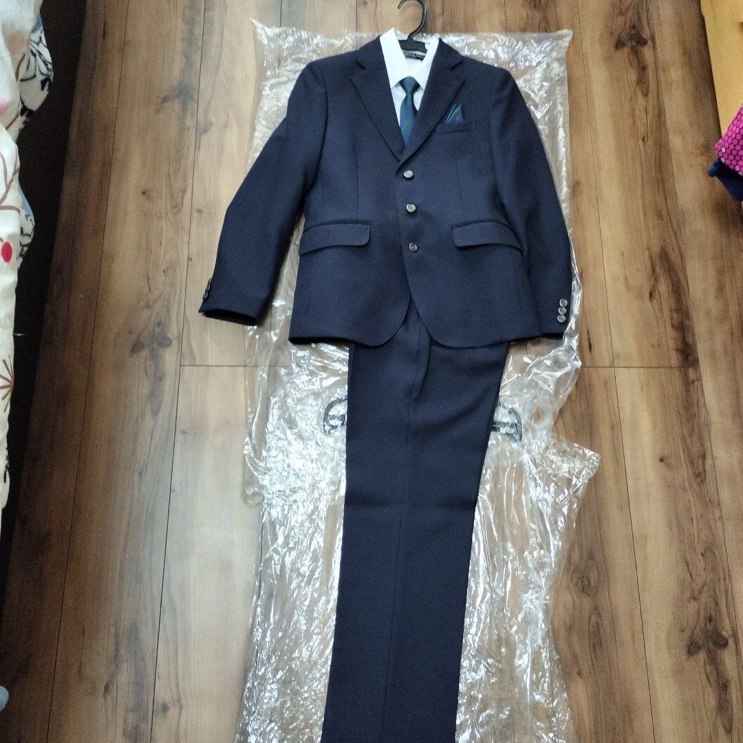 男子ネイビー フォマール　卒業式150 WF BY WANDER FACTORY フォーマル キッズ 男の子 卒業式 小学校 140