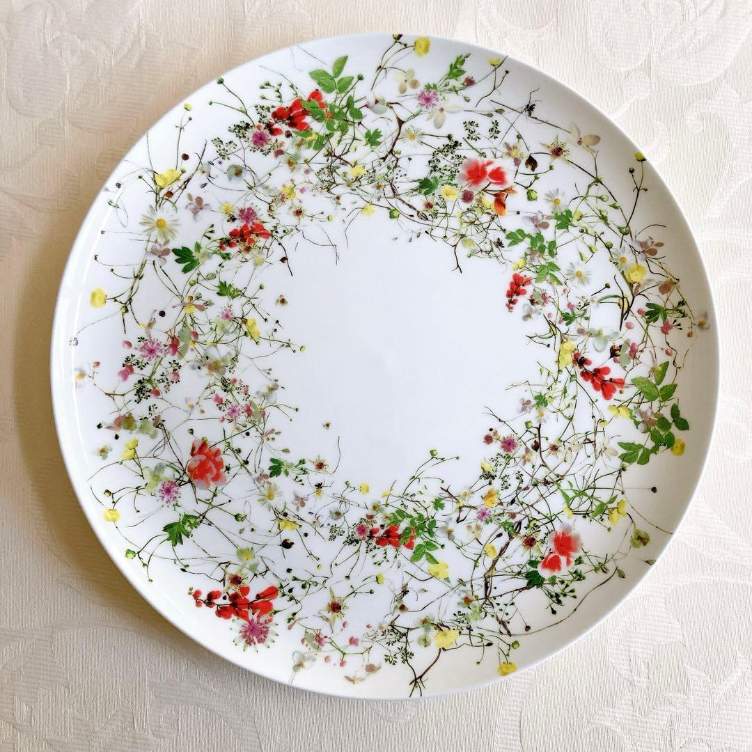 【未使用】ローゼンタール フルールソヴァージュ サービスプレート 大皿 楽天市場】【P10倍・クーポン】ローゼンタール Fleurs Sauvages 野花