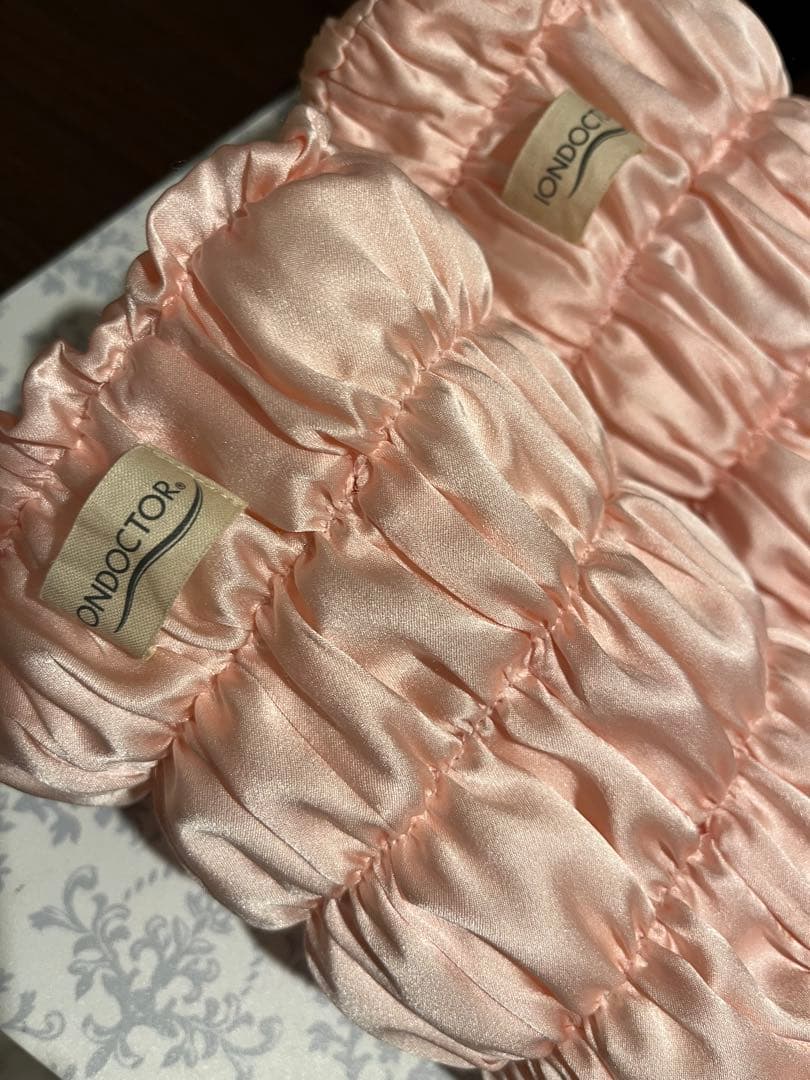 イオンドクター シルクレッグウォーマー ライトピンク - メルカリ