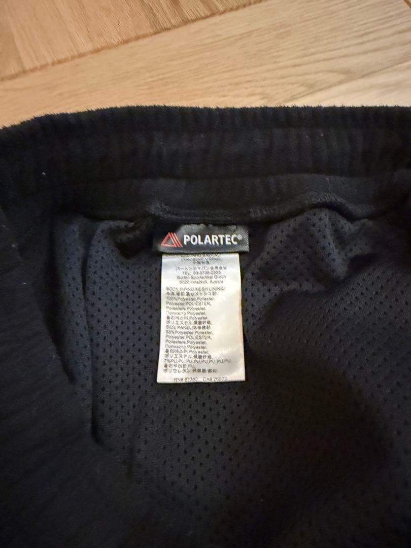 BURTON AK457 ブラック POLARTEC フリース パンツ M