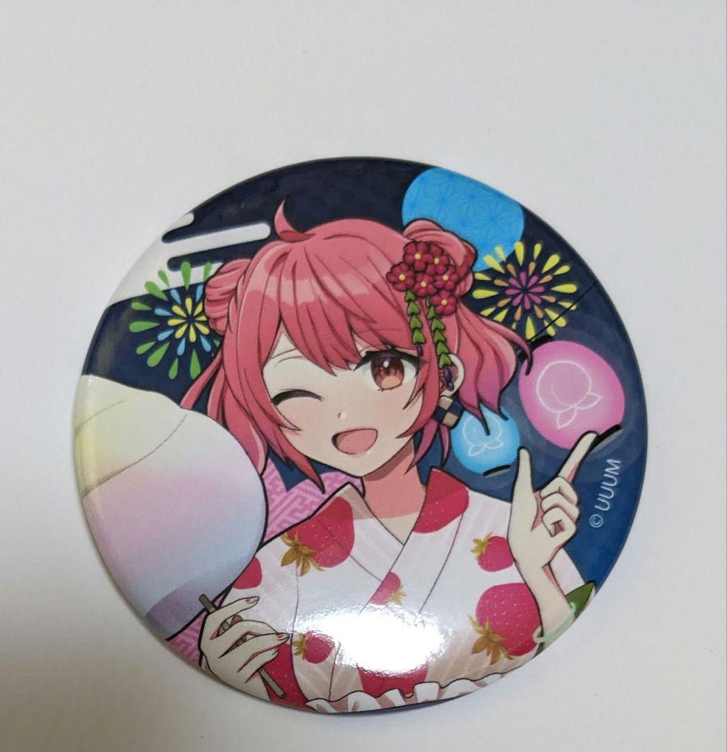 桃祭り のあ 缶バッジ カラフルピーチ からぴち - メルカリ