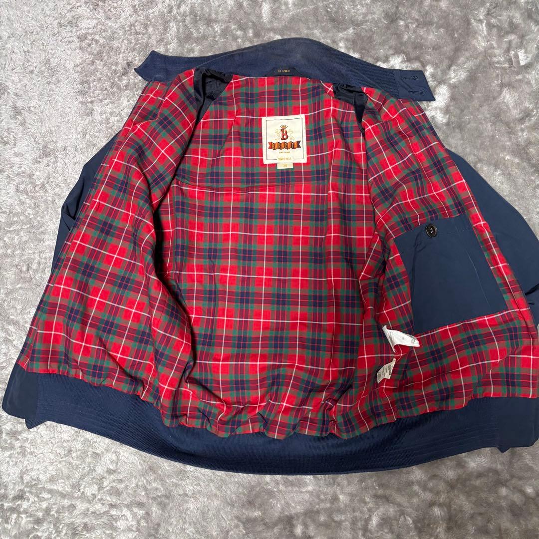 バラクータ G9 ネイビー ハリントンジャケット ブルゾン 36 Sサイズの