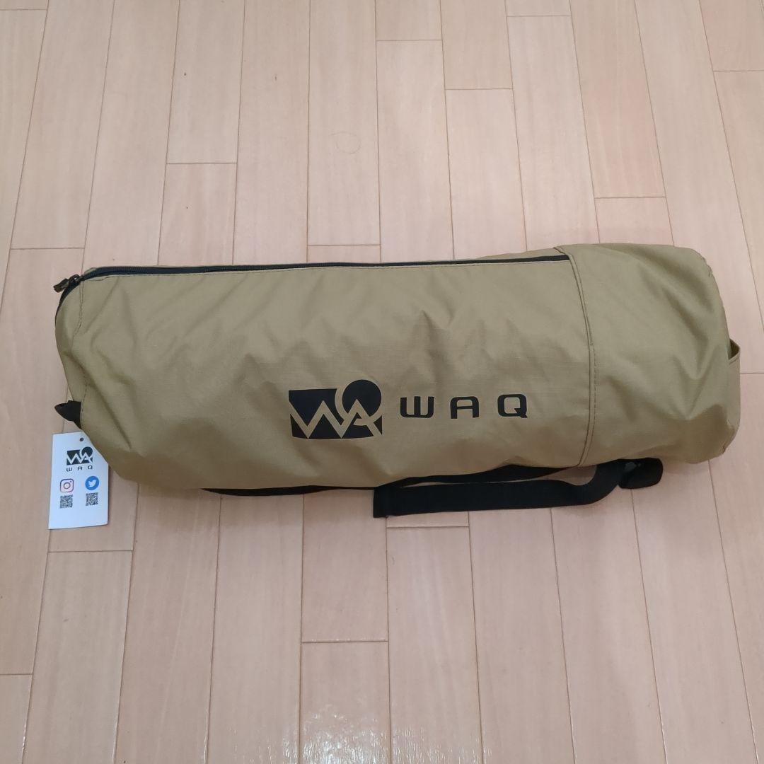 WAQ コット アルミ製 タン 2way コット WAQ（ワック） 2WAY フォールディングコット （アウトドア