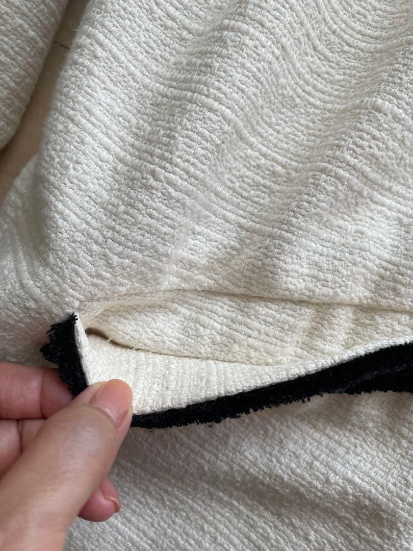 DES PRES コットンナイロンツイード ノーカラーショートコート - メルカリ