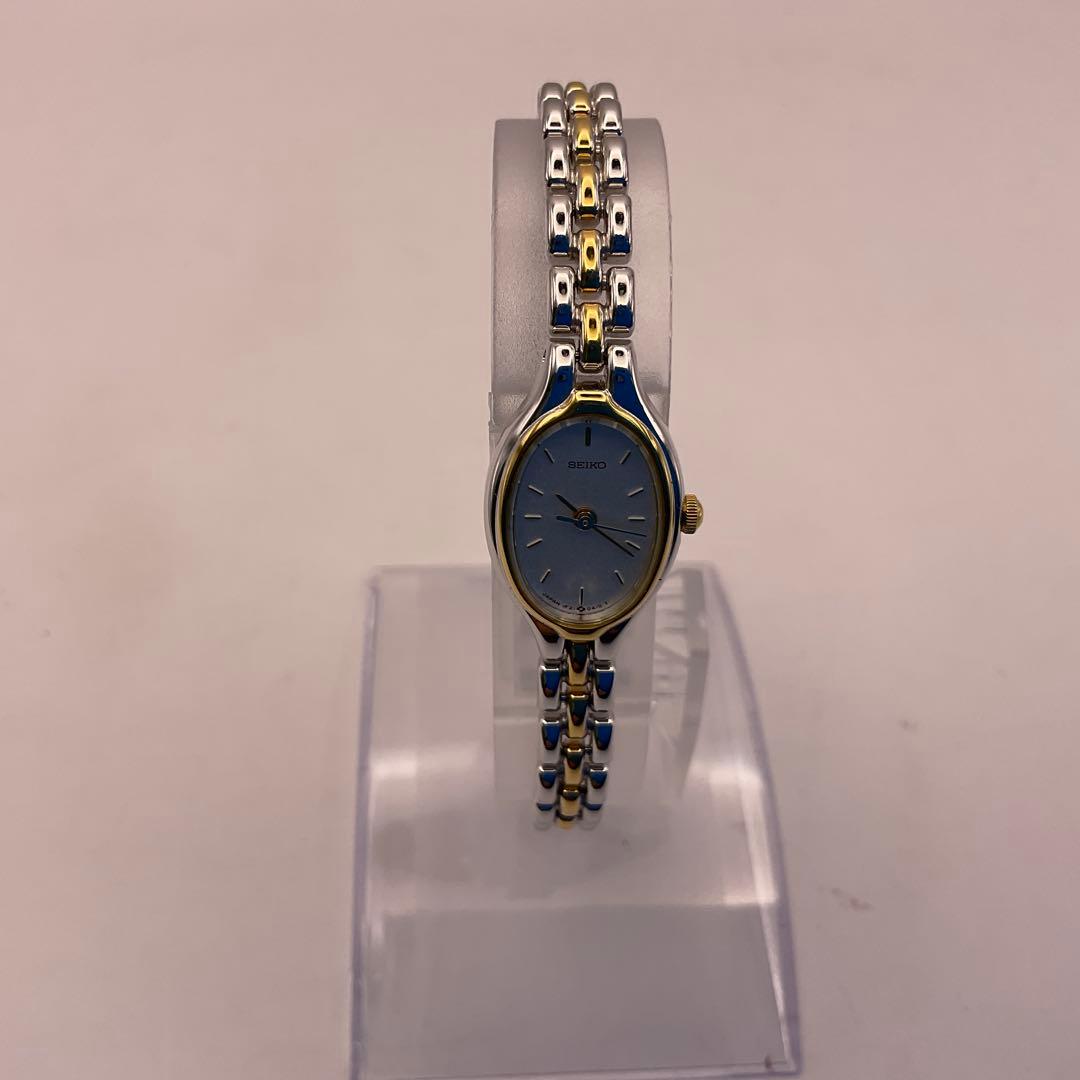 美品】SEIKO 腕時計1F21 5A00 レディース シルバーゴールド - メルカリ
