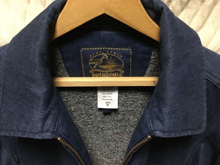 美品 patagonia rhythm ハイワイヤーヘンプジャケット M デニム - メルカリ