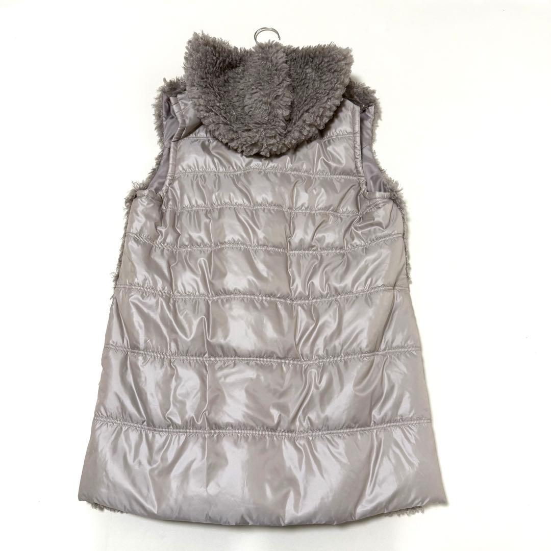 新品✨ダーマコレクション✨2wayフーデットコート ボアライナー付き L