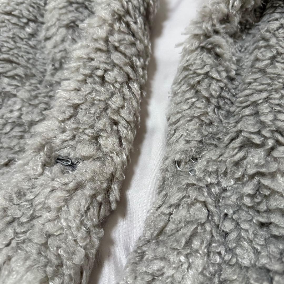 新品✨ダーマコレクション✨2wayフーデットコート ボアライナー付き L