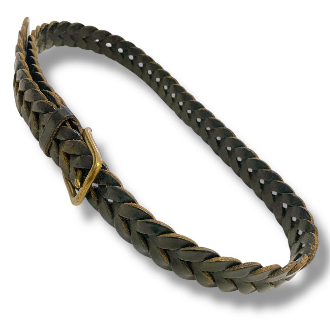 ポロラルフローレン 編み込みレザーベルト サイズ34 ブラウン×オリーブ系 楽天市場】ポロ ラルフローレン メンズ レザー ベルト 405899989 POLO