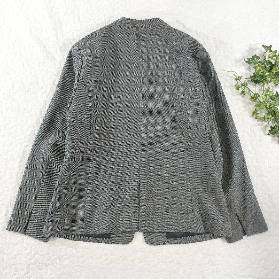 美品✨LES MUSE セットアップ ツーパンツ ノーカラージャケット グレー