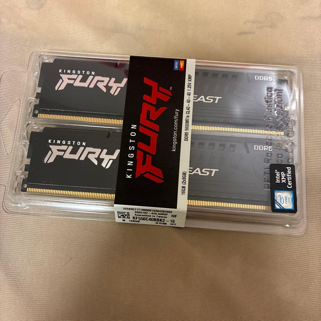 メモリー KINGSTON FURY DDR5 16GB (2x8GB) Kingston FURY Impact DDR5 SODIMM メモリ – 8GB-64GB/6400MT/s