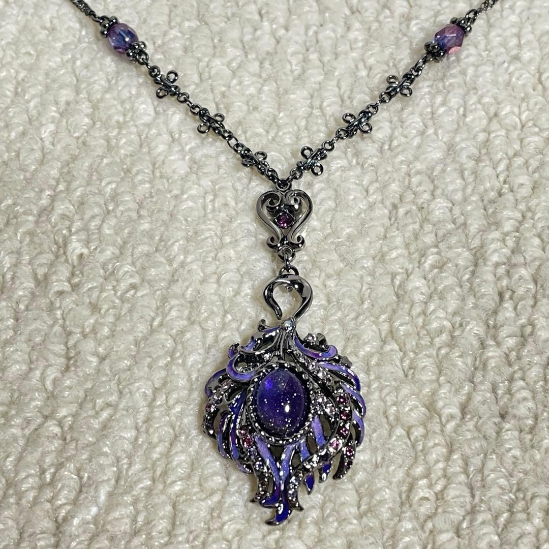 アナスイ 孔雀の羽 ネックレス - メルカリ